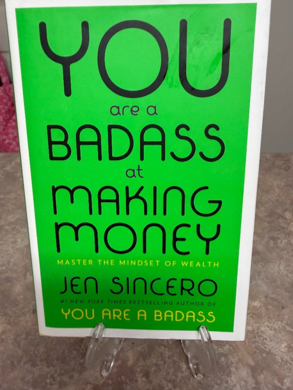 YOU are a Badass at Making Money, by Jen Sincero, SIGNED hardback with jacket